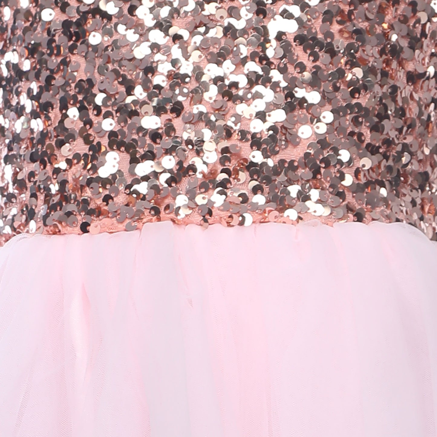 Pink First Birthday Party Dress | Glitters Sequin Baby Girl Dress | Hi Low Style