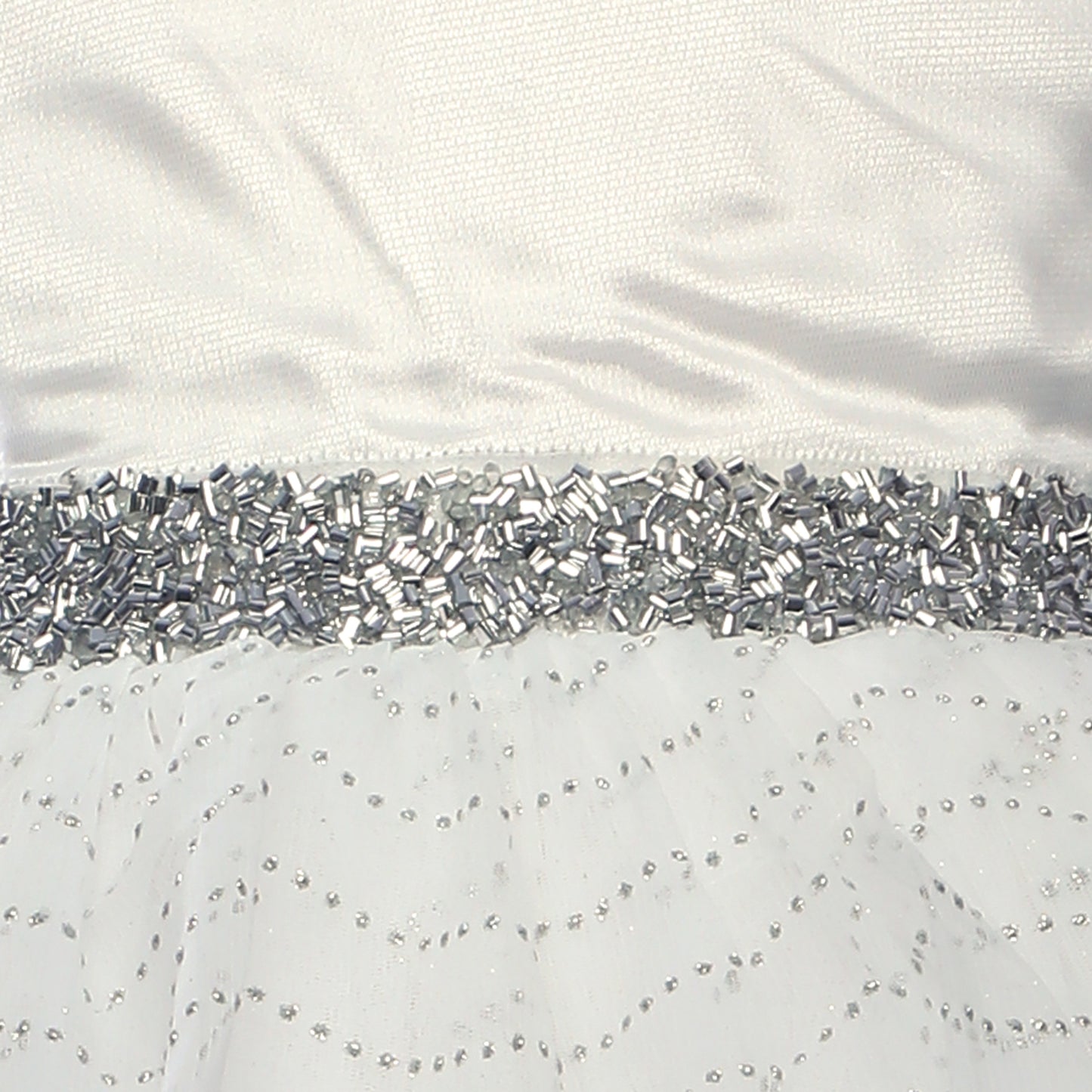 Ivory White Girls Princess Dress - Baptism Communion Birthday Performances
